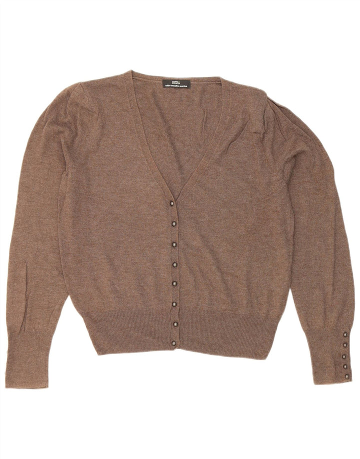 Marks & Spencer - Cárdigan para mujer, talla 40, color marrón medio
