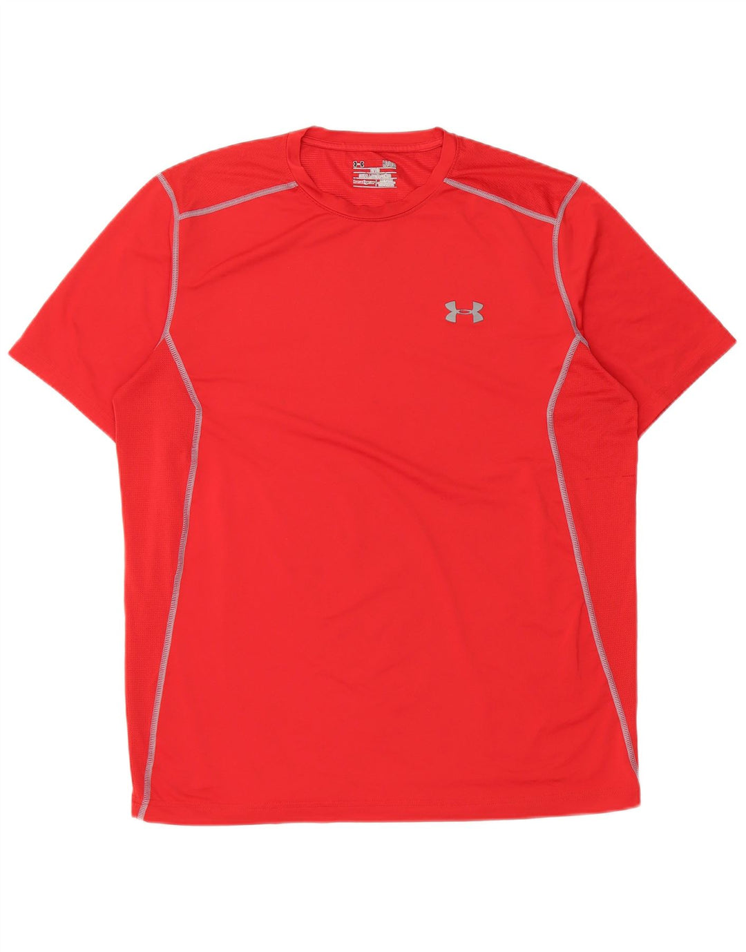 Under Armour Camiseta Heat Gear para hombre, talla grande, color rojo