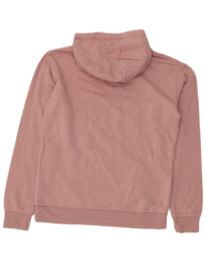 JACK WILLS Jersey con capucha gráfico para niña 14-15 años Algodón rosa