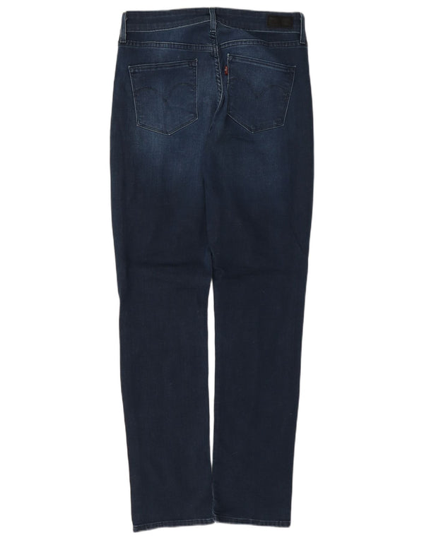 Levi's Vaqueros ajustados de talle medio Demi Curve para mujer W28 L32 Algodón azul marino