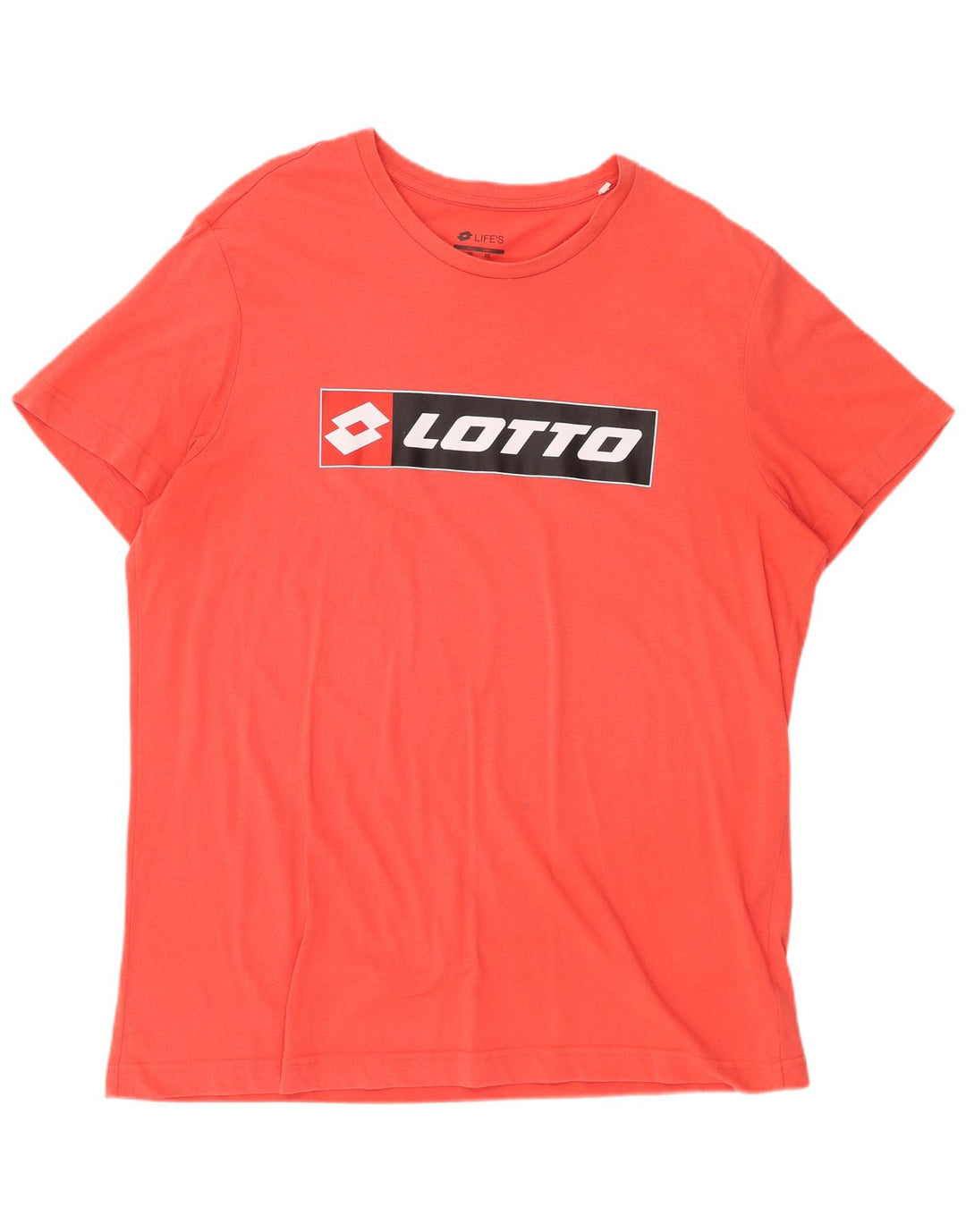 LOTTO Camiseta gráfica para hombre Top 2XL Rojo