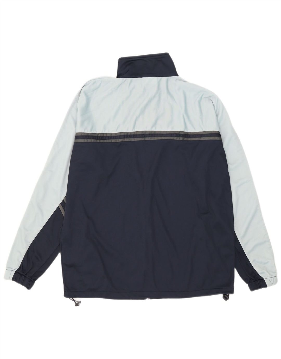 Asics Hombre Chándal Top Chaqueta Grande Azul Colorblock Poliéster