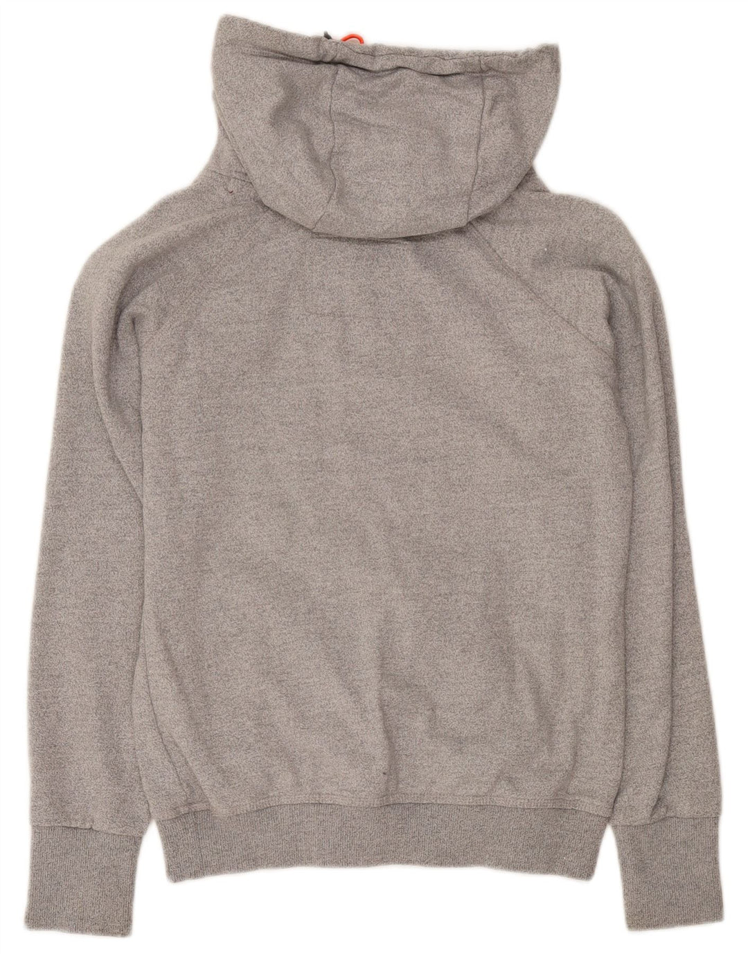 SUPERDRY Jersey con capucha para mujer UK 44 Algodón moteado gris medio