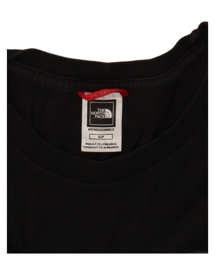 THE NORTH FACE Mens Graphic T-Shirt Top Small Black