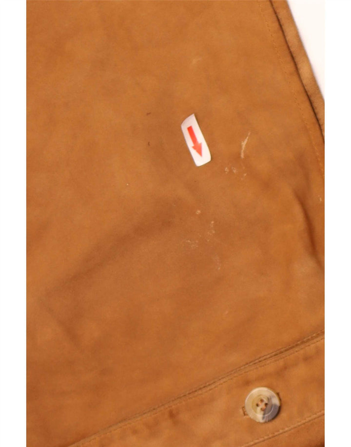 Chaqueta de ante vintage para mujer IT 42 Cuero beige medio