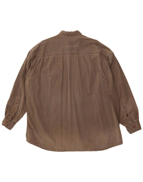 CAMEL ACTIVE Camisa Hombre 2XL Marrón