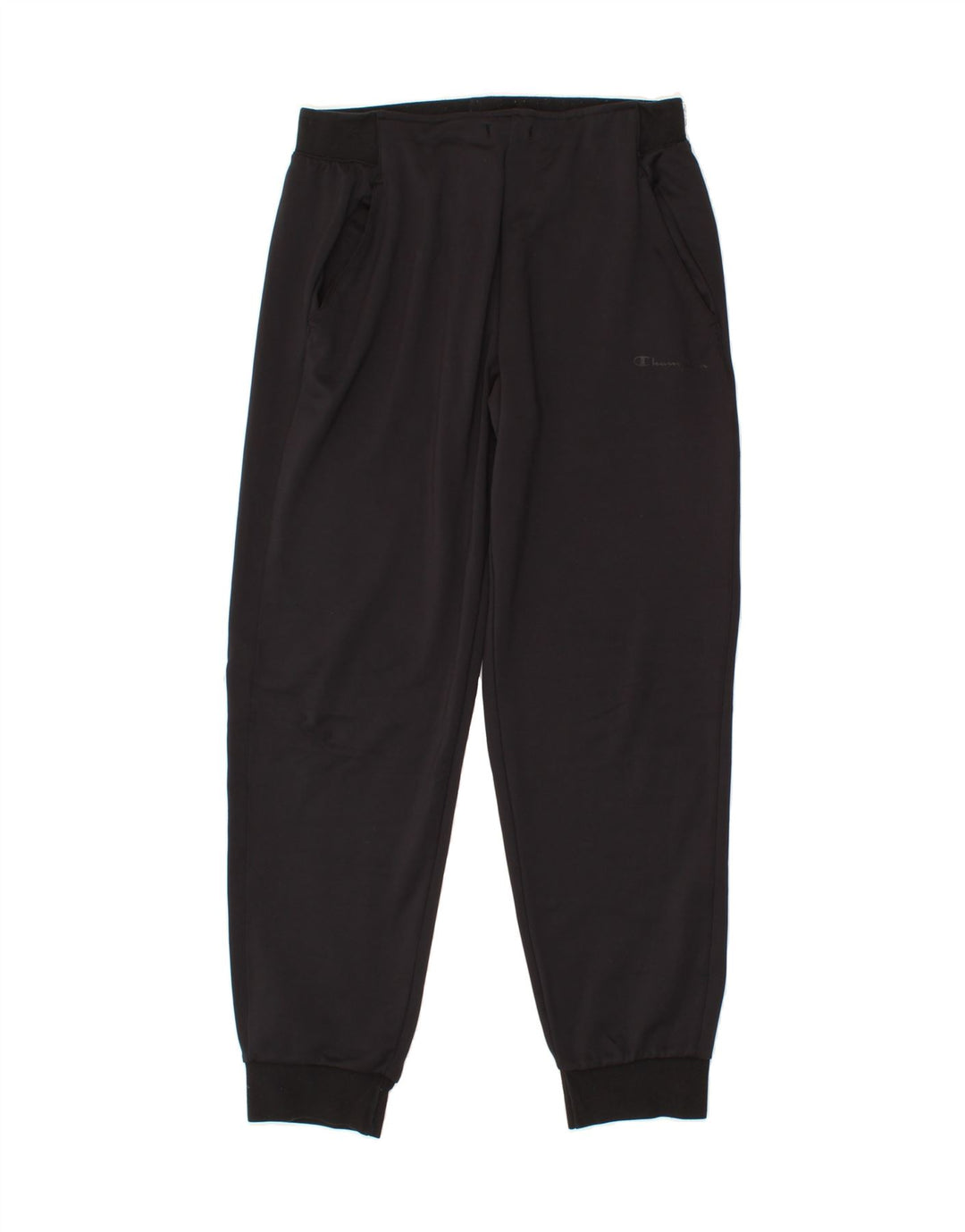 CHAMPION Mens Tracksuit Trousers Joggers Medium  Black Polyester Vintage Champion and Second-Hand Champion from Messina Hembry 