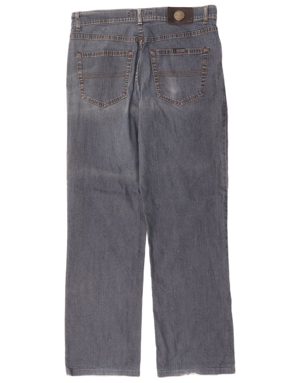 Vaqueros Trussardi Hombre Rectos IT 49 Medium W33 L30 Azul Algodón