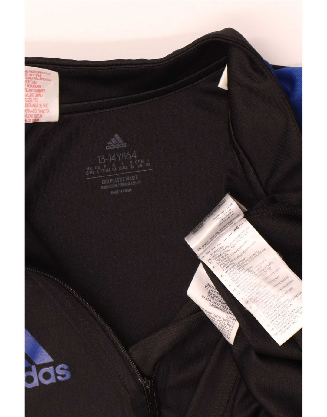 Adidas - Camiseta de chándal para niños Aeroready Pullover, 13-14 años, color negro