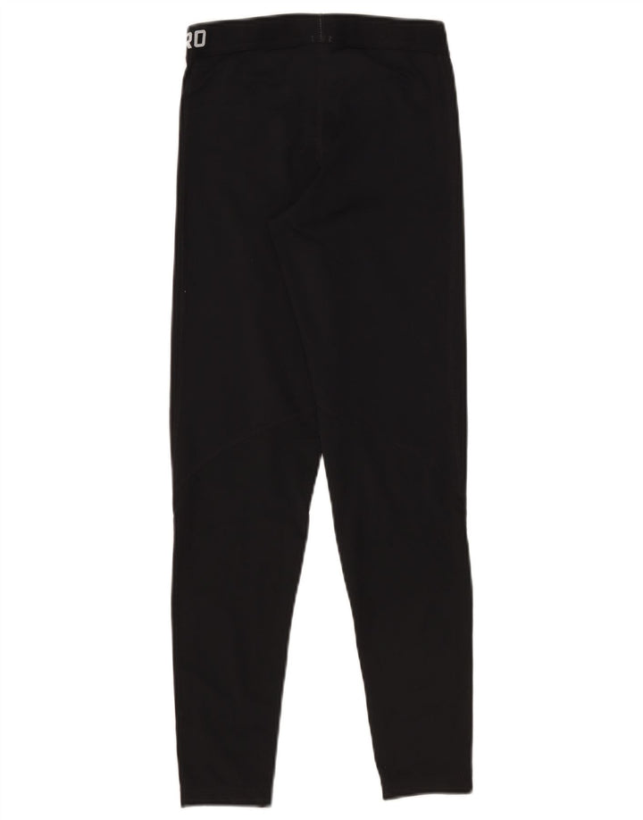 Nike Leggings gráficos Dri Fit para mujer UK 12 Mediano Negro Poliéster
