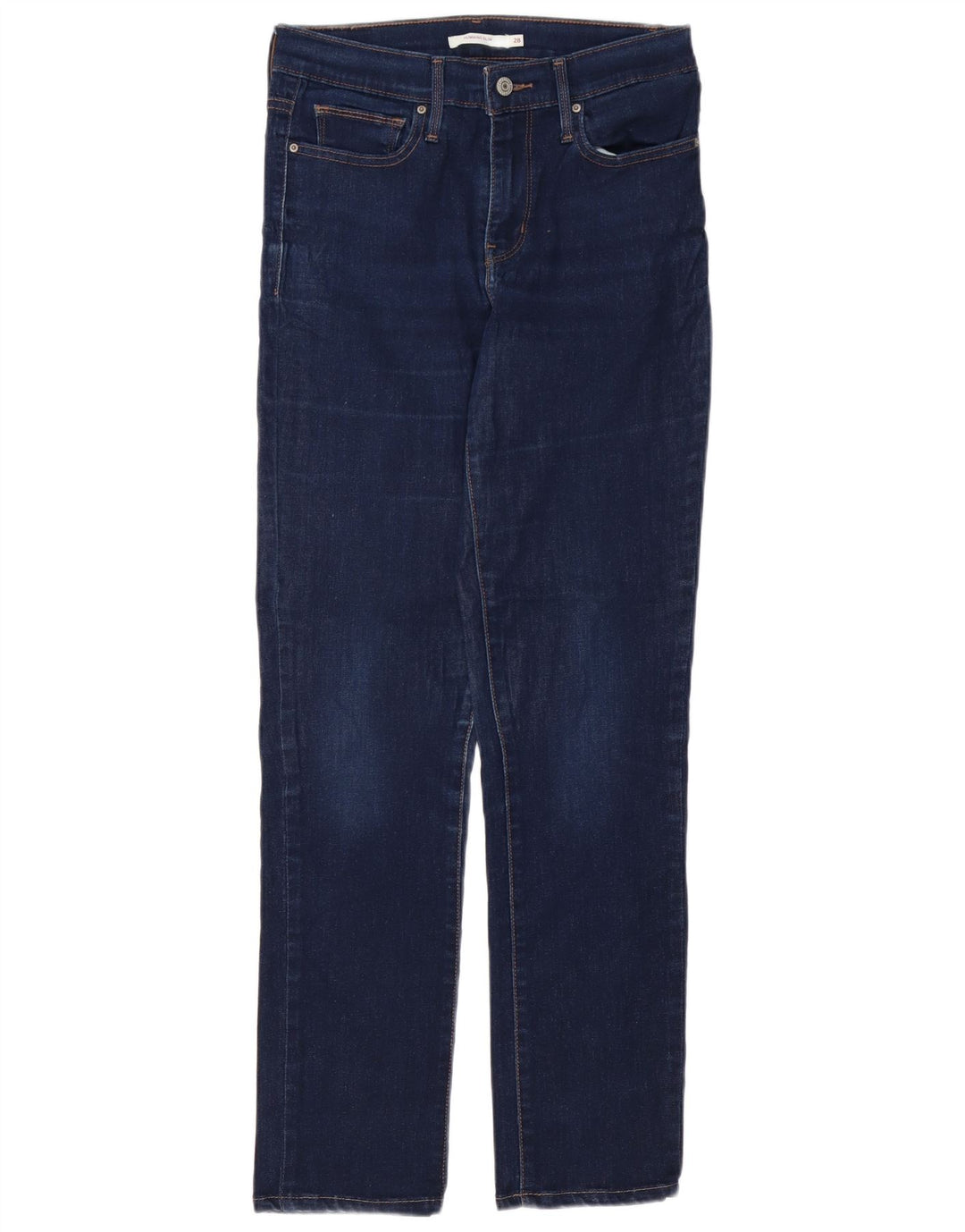 LEVI'S Jeans Slim Adelgazantes Mujer W28 L30 Algodón Azul