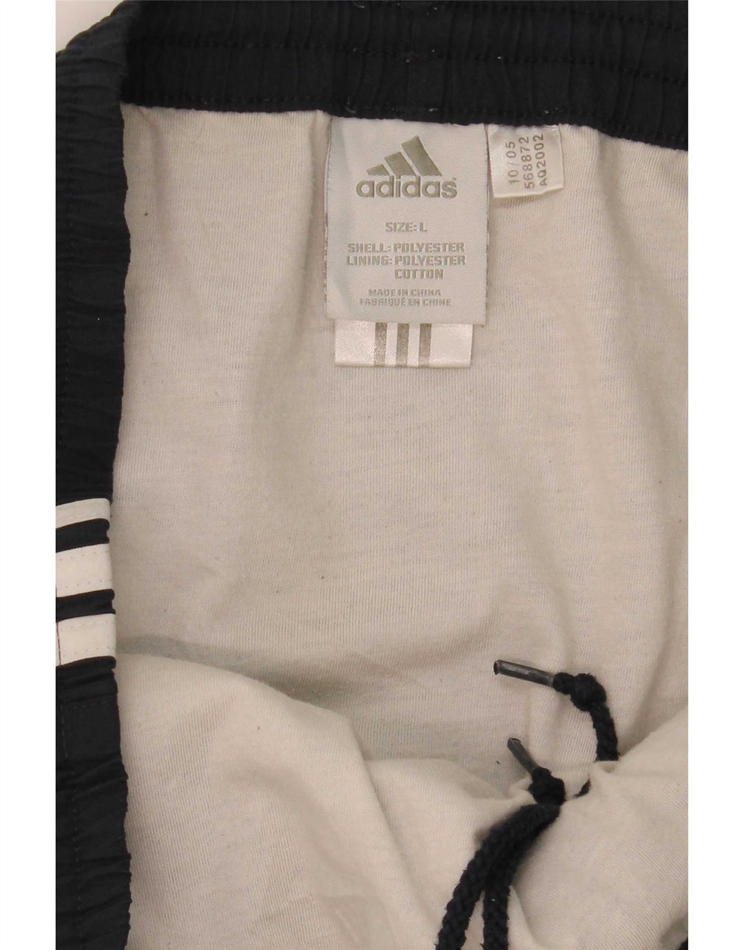 Adidas - Pantalones cortos deportivos para hombre, talla grande, poliéster, color azul marino