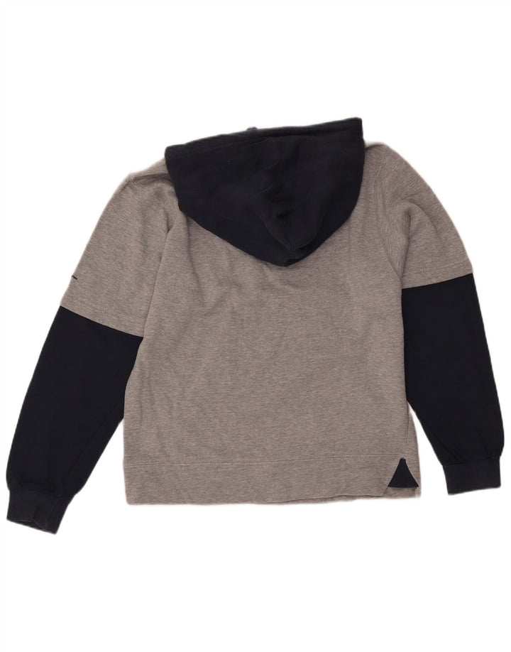 Champion Alabama Graphic Sudadera Con Capucha Jersey Pequeño De Algodón Gris Color Block