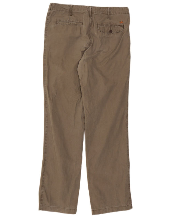 Dockers Pantalón chino recto para hombre W33 L34 Algodón caqui