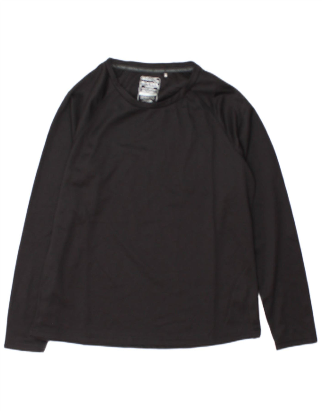 Camiseta de manga larga para hombre Mountain Warehouse UK 44 Grande Poliéster negro