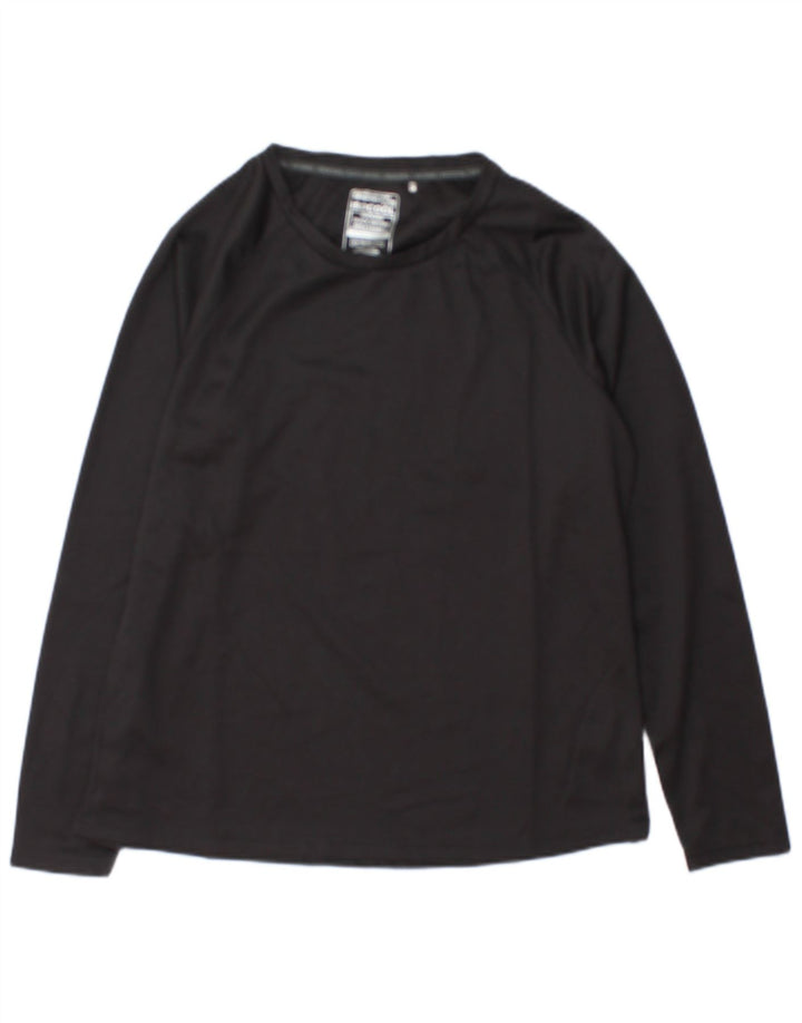 Camiseta de manga larga para hombre Mountain Warehouse UK 44 Grande Poliéster negro