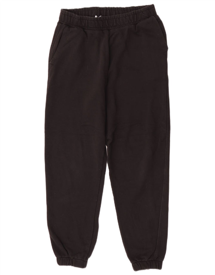 Zara Hombre Pantalones De Chándal Joggers Medium Negro Algodón