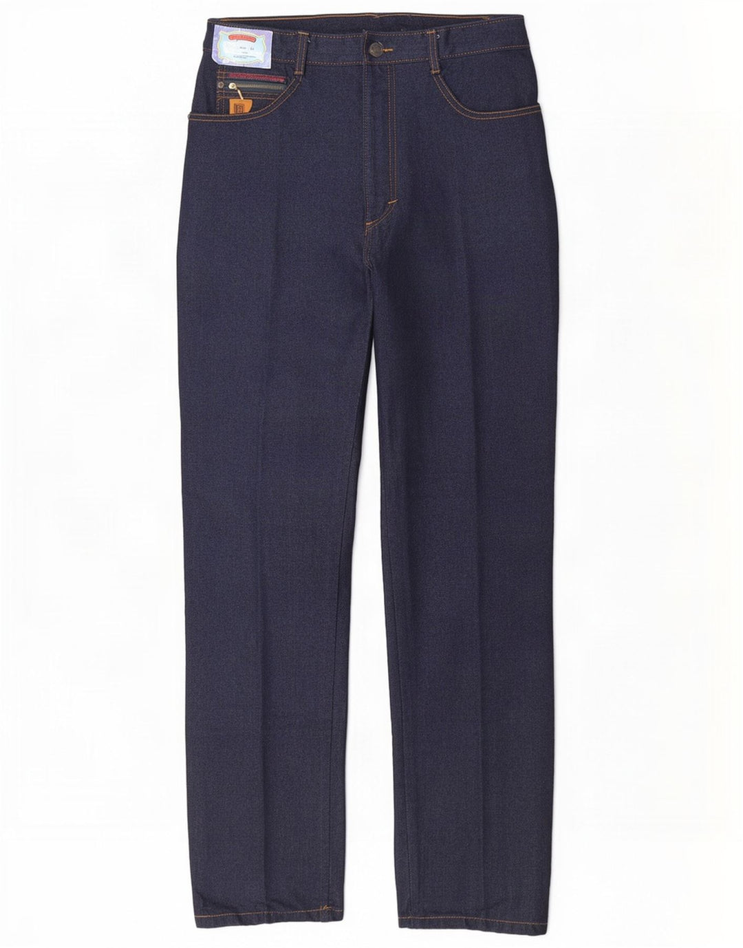 Pierre Balmain Vaqueros rectos para hombre W34 L34 Algodón azul marino