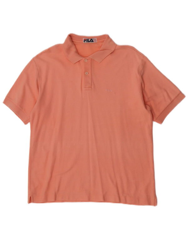 Polo Fila Hombre IT 50 Naranja Mediano
