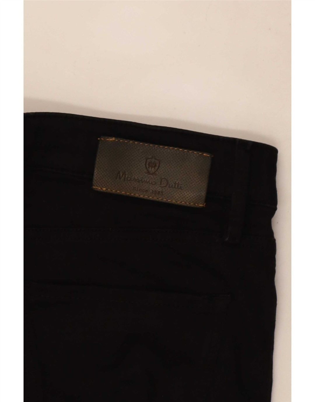 Vaqueros Massimo Dutti Mujer Crop Slim W32 L25 Negro
