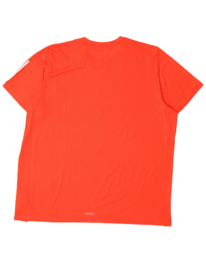 ADIDAS Camiseta Hombre Top 2XL Naranja Poliéster