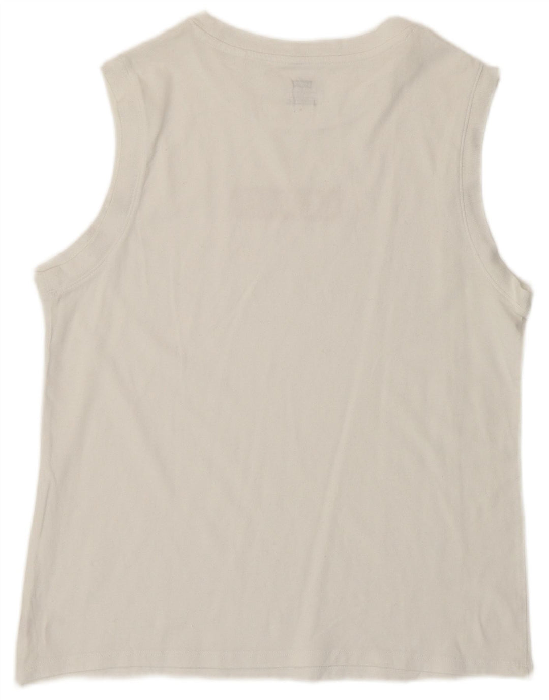 LEVI'S Camiseta gráfica para mujer Top UK 12 Medium White