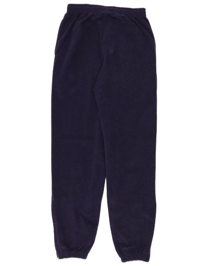UMBRO Hombre Pantalones De Chándal De Terciopelo Joggers Medium Azul Marino