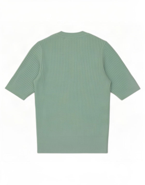 Marks & Spencer Camiseta para mujer Top UK 10 Small Green Viscosa