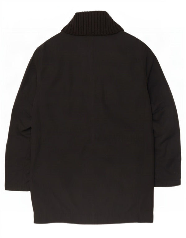Abrigo Hugo Boss para hombre ES 42 XL Poliéster negro