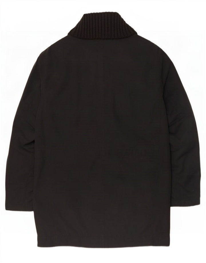 Abrigo Hugo Boss para hombre ES 42 XL Poliéster negro