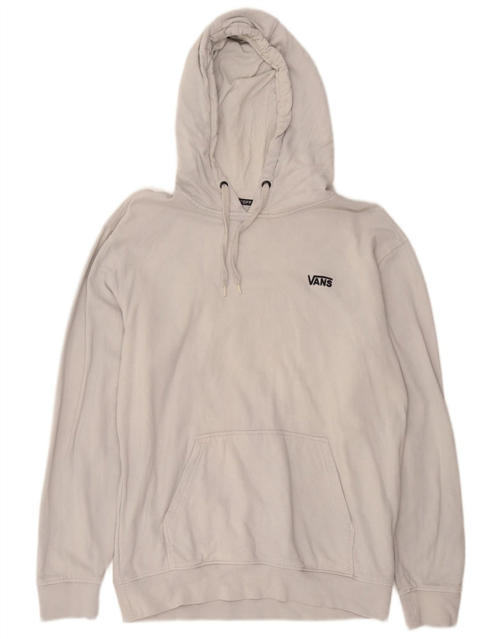 Sudadera con capucha Vans Hombre Gris medio Algodón