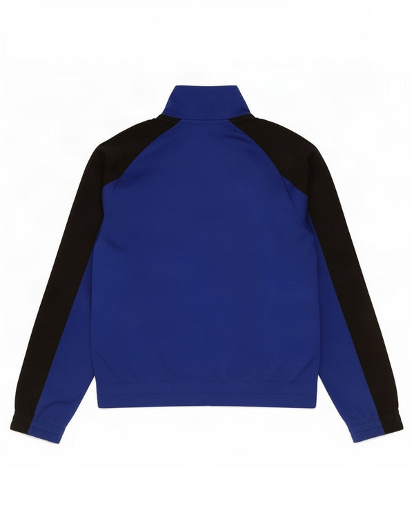 Puma Boys Graphic Chándal Top Chaqueta 7-8 Años Azul Colorblock Poliéster