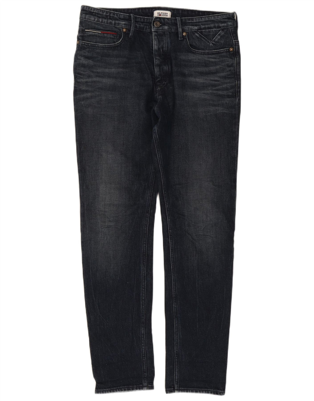 Tommy Hilfiger Vaqueros ajustados para hombre W32 L31 Azul marino