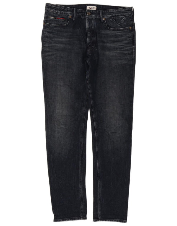 Tommy Hilfiger Vaqueros ajustados para hombre W32 L31 Azul marino