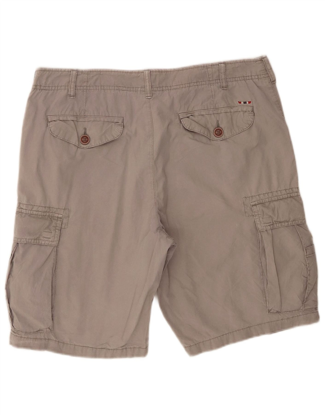 Napapijri pantalones cortos cargo para hombre W34 grande gris