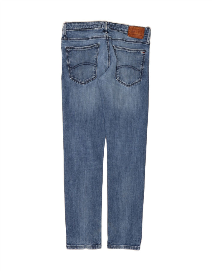 TOMMY HILFIGER Womens Slim Jeans W29 L32 Blue Cotton Vintage Tommy Hilfiger and Second-Hand Tommy Hilfiger from Messina Hembry 