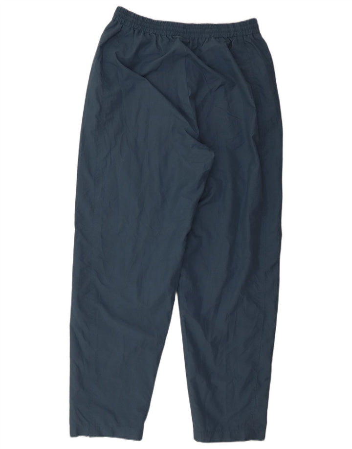 Reebok - Pantalones de chándal para mujer, talla 40, poliéster azul grande