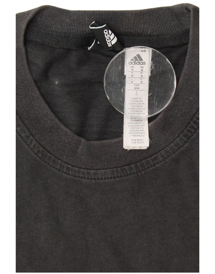 Camiseta Adidas Hombre Top Medium Negro Algodón
