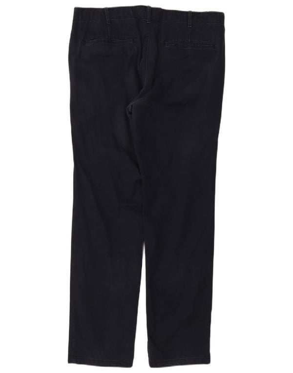 Pantalón chino recto Gap para hombre W36 L32 Algodón azul marino