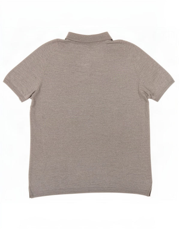 Zara Hombre Polo Gris Medio