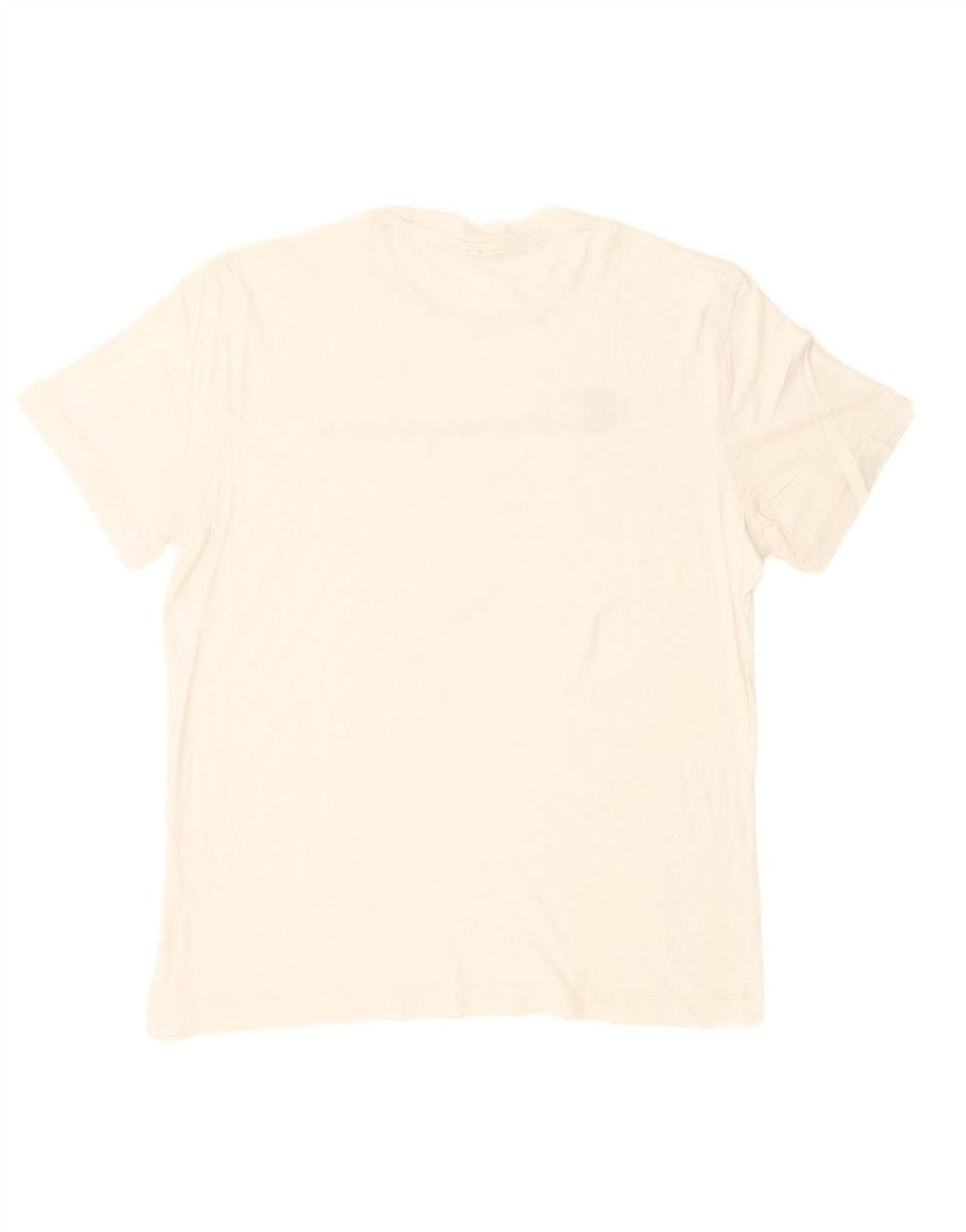CHAMPION Mens Graphic T-Shirt Top Medium White