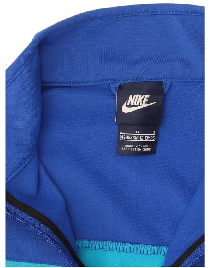 Nike - Chaqueta de chándal para niño (12-13 años), color negro, talla grande