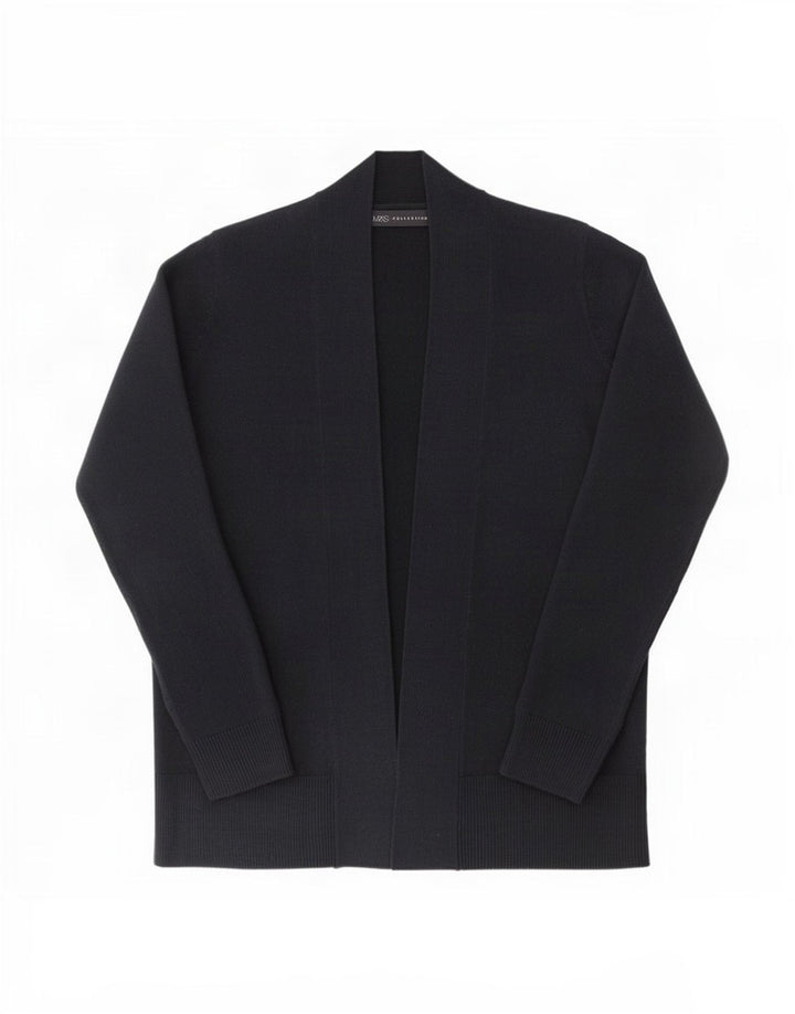 Marks & Spencer Suéter Cárdigan Abierto para Mujer UK 40 Medio Azul Marino Acrílico