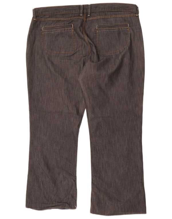 Marks & Spencer Vaqueros recortados autógrafos para mujer UK 20 2XL W40 L27 Gris
