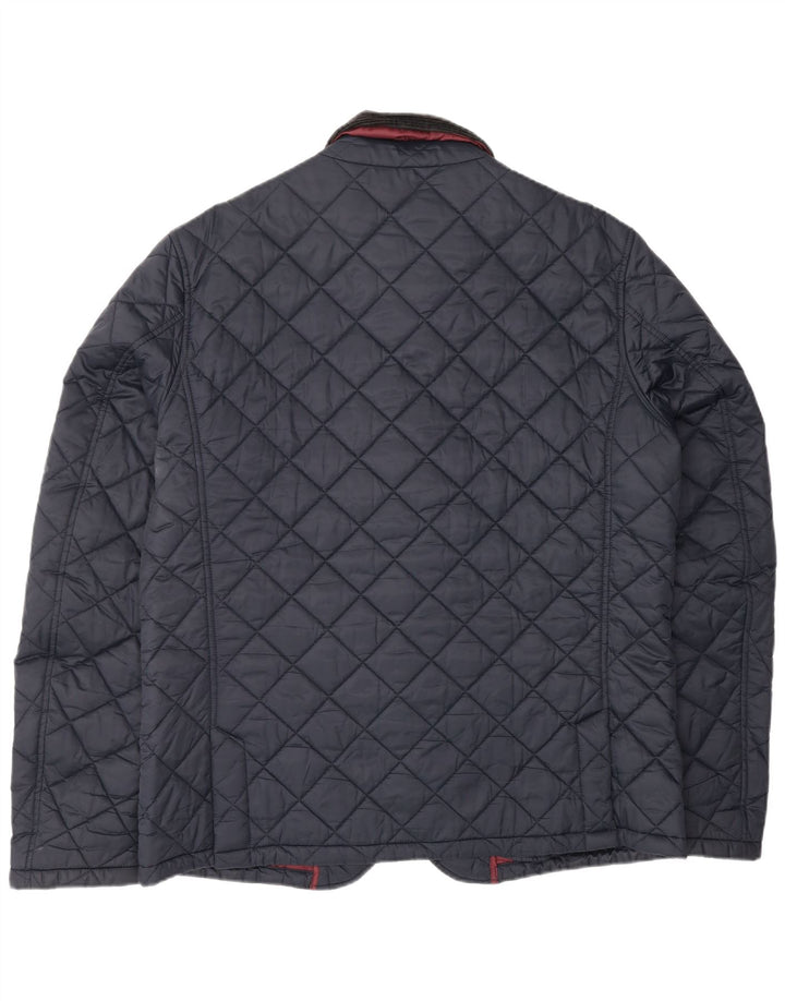 BARBOUR Chaqueta acolchada Heritage para hombre UK 42 XL Azul marino