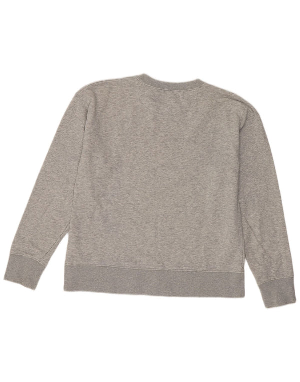 Gant Sudadera Gráfica para Mujer Jersey UK 44 Algodón Gris Medio