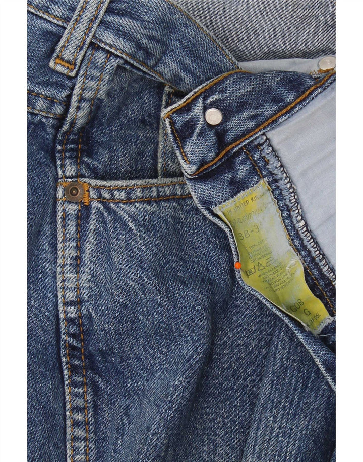 Wrangler Vaqueros cónicos para hombre W38 L35 Algodón azul