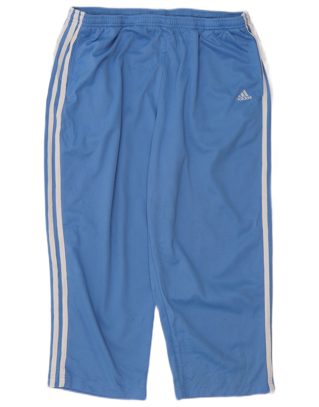 ADIDAS Mujer Capri Chándal Pantalones UK 40 XL Poliéster Azul