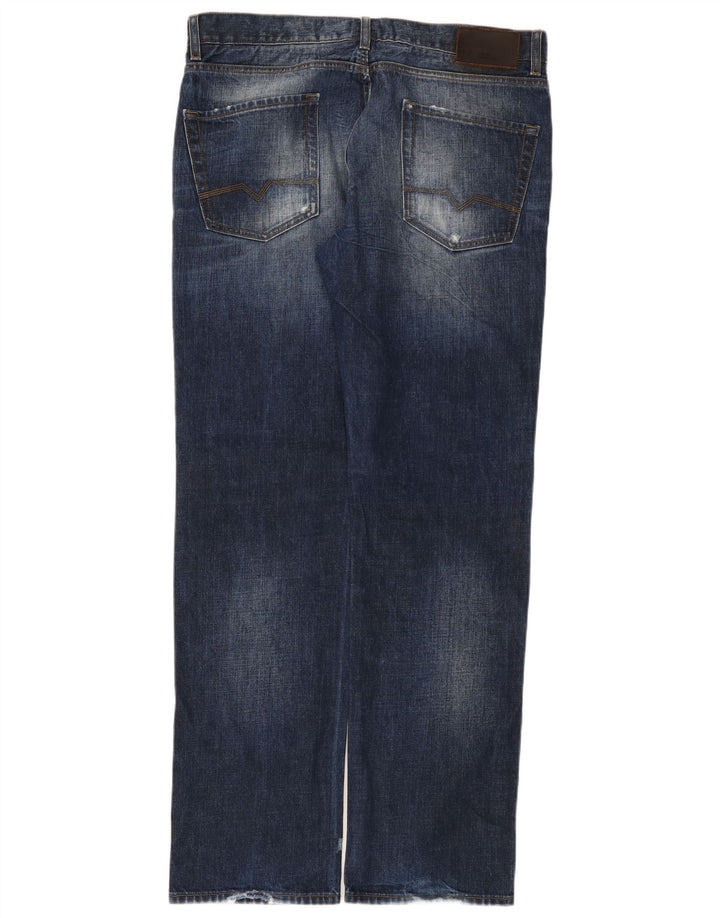 Vaqueros rectos de corte regular para hombre de Boss Orange W38 L34 Algodón azul