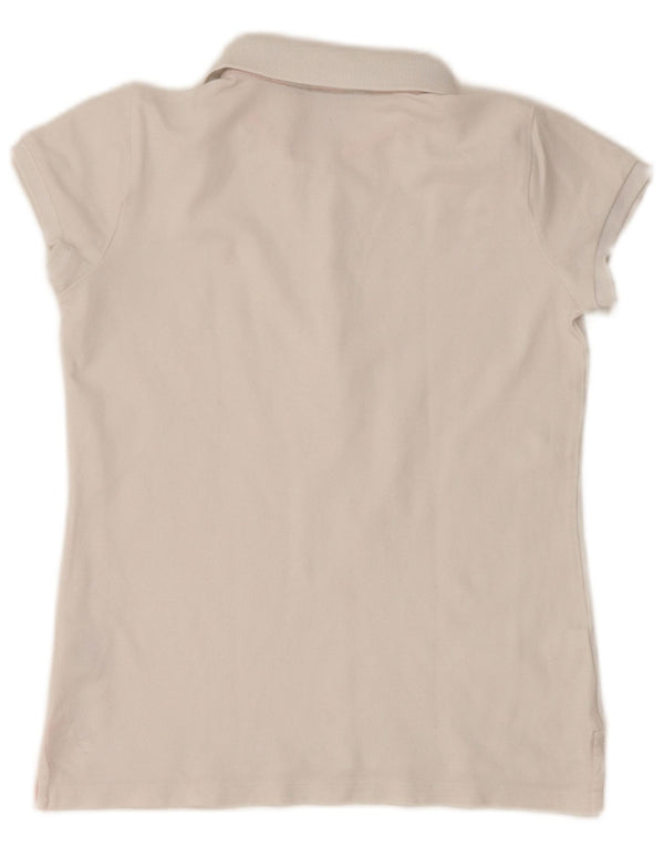 RALPH LAUREN Polo Niña 12-13 Años Grande Blanco Algodón